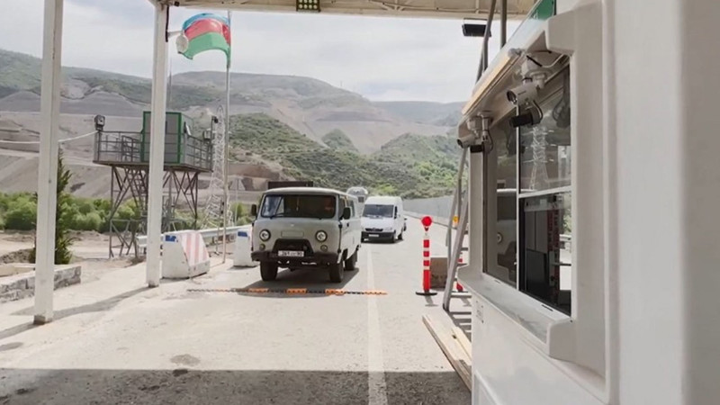 Laçında nəzarət-buraxılış məntəqəsində avtomobillərin normal keçidi təmin olunub