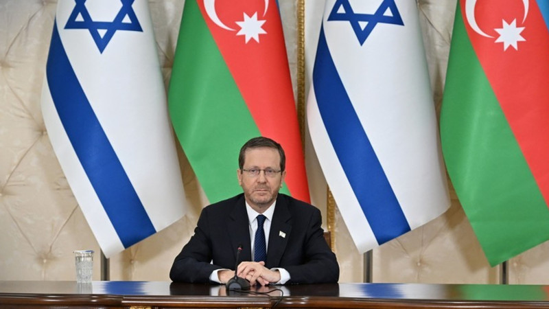 İsrail Prezidenti İsxak Hersoqun Azərbaycana rəsmi səfəri başa çatıb