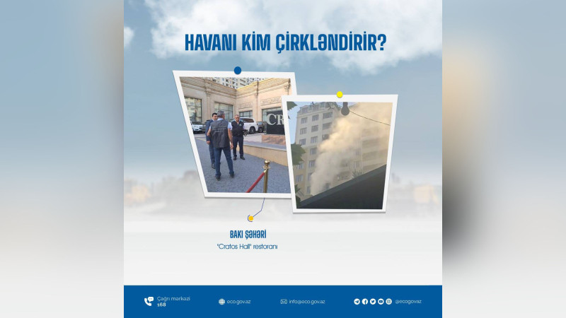 “Cratos Hall” rəhbərliyi cəzalandırılıb