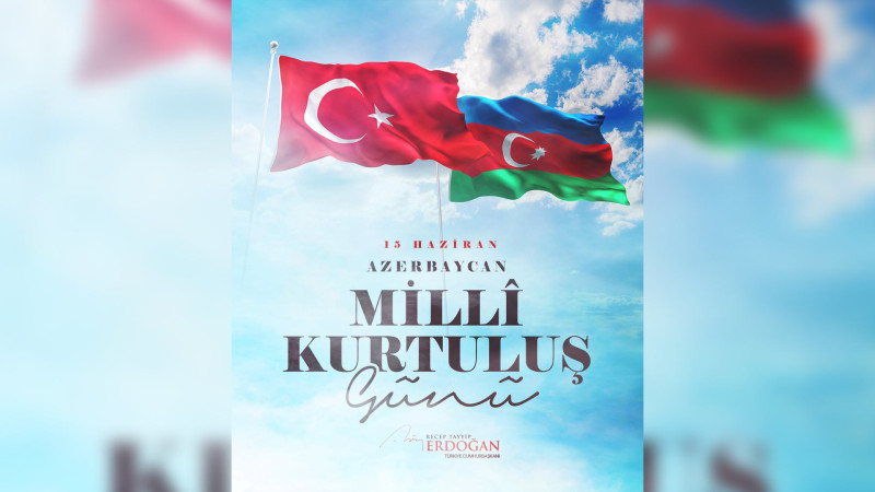 Ərdoğan Azərbaycana təbrik ünvanlayıb