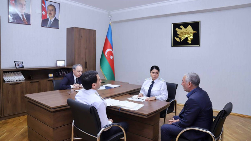 Baş prokuror Hacıqabulda vətəndaşlarla görüşüb