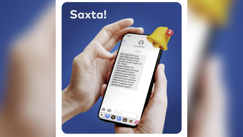 Bağlamalarla bağlı vətəndaşlara saxta mesajlar göndərilir - XƏBƏRDARLIQ