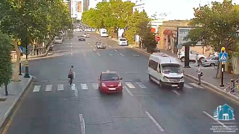 NİİM piyadalara yol verməyən sürücülərə müraciət edib