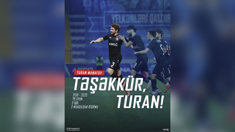 Səbail daha bir futbolçusu ilə vidalaşıb
