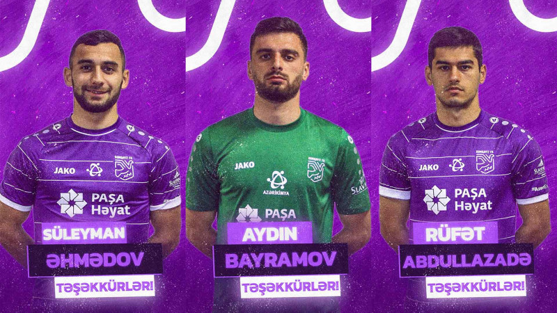 “Sumqayıt”da daha 3 “ayrılıq” baş verib