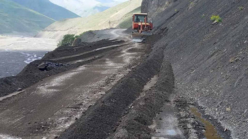 Quba-Xınalıq yolunda hərəkət bərpa olunub