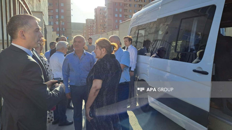 Daha 15 ailə Laçın şəhərinə yola salınıb