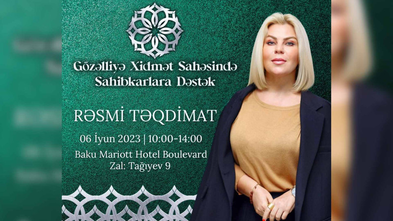 Azərbaycanda “Gözəlliyə Xidmət Sahəsində Sahibkarlara Dəstək” İctimai Birliyi yaradılıb