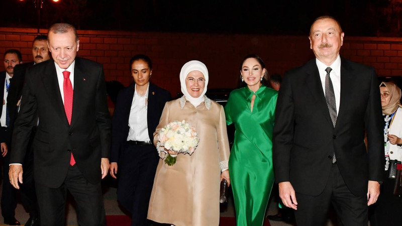 Rəcəb Tayyib Ərdoğan Azərbaycana dövlət səfərinə gəlib