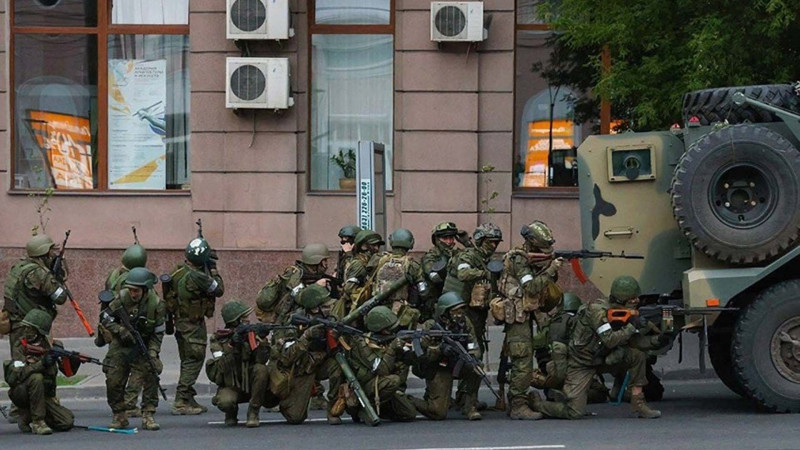 Voronejdə Vaqnerçilərlə  Rusiya ordusu arasında döyüş başlayıb