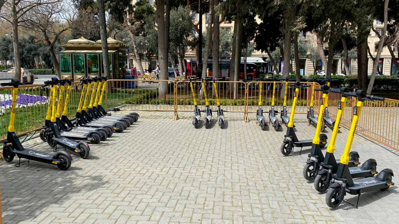 Milli Park ərazisində skuterlər üçün maksimal sürət həddi 17 km/saat müəyyənləşib