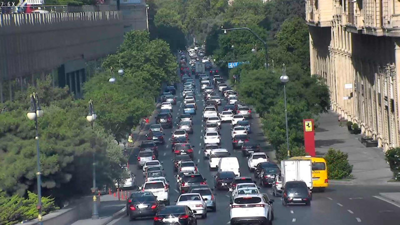 Bakıda səhər saatlarında tıxac olan yollar - SİYAHI