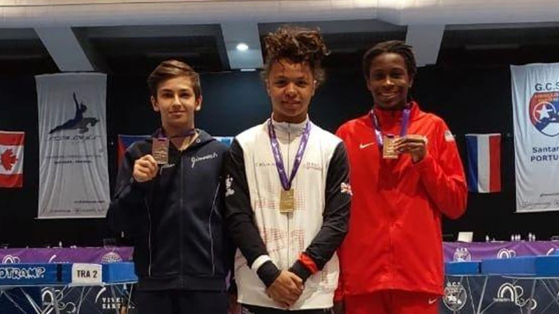 Azərbaycan gimnastları Portuqaliyada üç medal qazanıblar