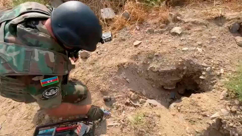 Bakıda hərbi sursat aşkarlanıb