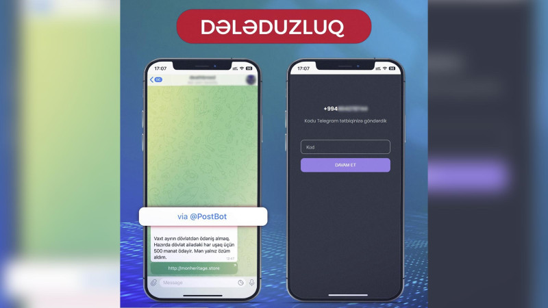 “Telegram”la bağlı vətəndaşlara xəbərdarlıq edilib