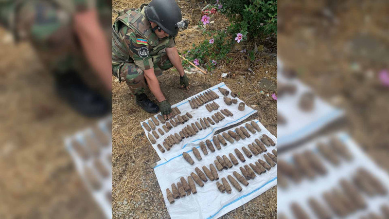 FHN: Sumqayıtda hərbi sursatlar aşkarlanıb