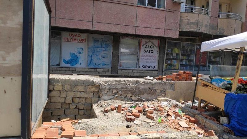 Bakı, Gəncə və Yardımlıda qanunsuz tikinti işlərinin qarşısı alınıb