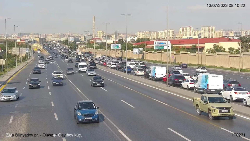 Bakıda tıxac olan yolların SİYAHISI