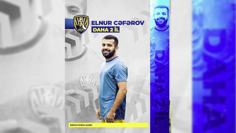“Kəpəz” futbolçusu ilə müqaviləni yeniləyib