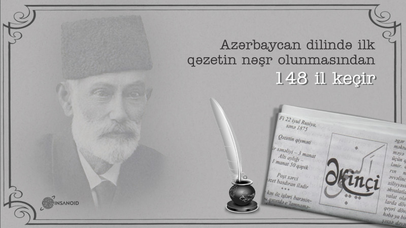 Bu gün Azərbaycan dilində ilk qəzetin nəşr olunmasından 148 il keçir