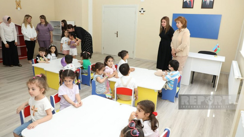 Hövsanda iki yeni uşaq bağçası istifadəyə verilib