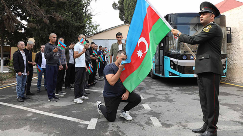 Azərbaycanda hərbi xidmətə növbəti çağırış başlayıb