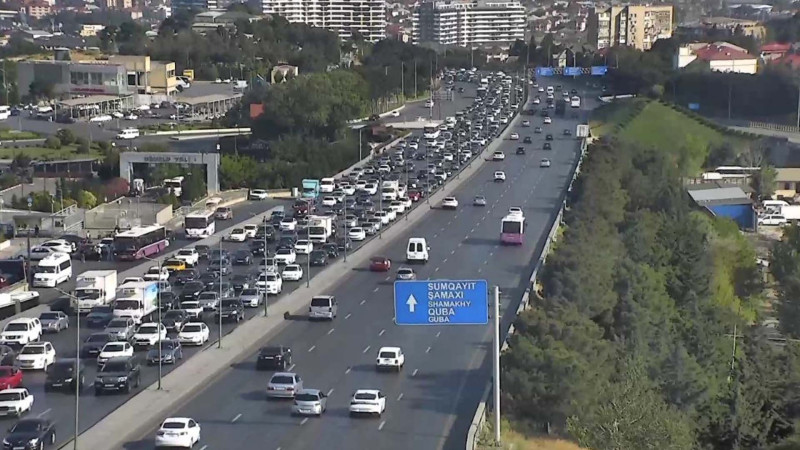 Bakıda tıxac olan yolların SİYAHISI