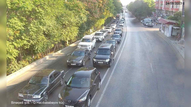 Bakıda tıxac olan yolların SİYAHISI