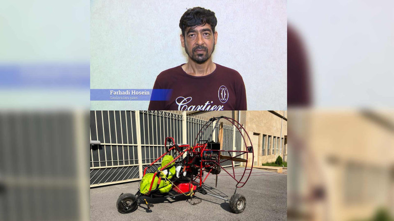 Azərbaycana narkotikləri uçuş aparatı ilə keçirən İran vətəndaşı saxlanılıb