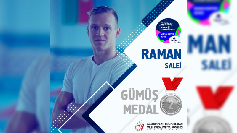 Azərbaycanın paraüzgüçüsü dünya çempionatında gümüş medal qazanıb
