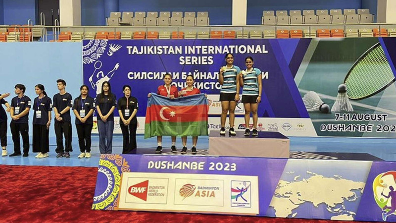 Azərbaycan badmintonçuları beynəlxalq turnirdə 3 medal qazanıblar