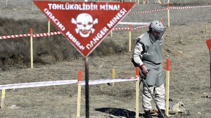 ANAMA: azad edilən ərazilərdə ötən həftə daha 224 mina aşkarlanıb