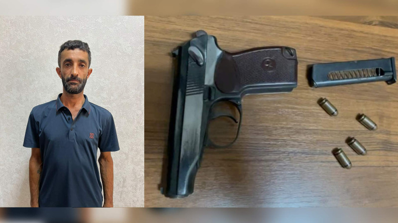 Bakıda 3 min manata “Makarov” satmaq istəyən şəxs saxlanılıb