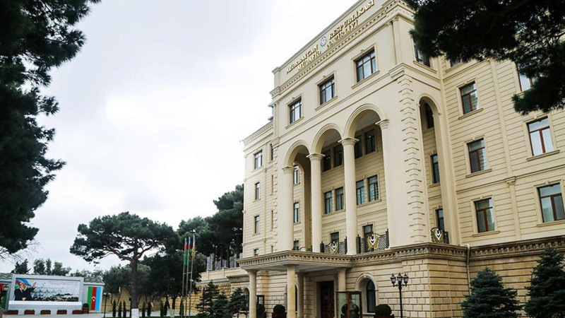 MN: Xocavənddə qeyri-qanuni erməni silahlılarının fortifikasiya qurğuları quraşdırması cəhdinin qarşısı alınıb