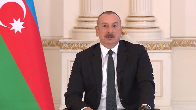 İlham Əliyev: Müharibədə qalib gəlmək mənim həyatımın, siyasi həyatımın missiyası idi