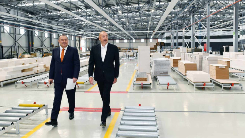 Qazaxda “Venzana” mebel fabrikinin açılışı olub