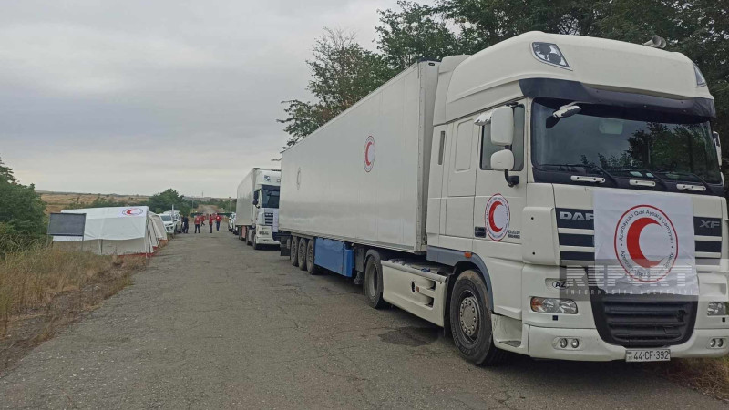 Azərbaycanın erməniəsilli şəxslərə göndərdiyi 40 ton un məmulatları Xankəndi yolunda bir gündür gözləyir