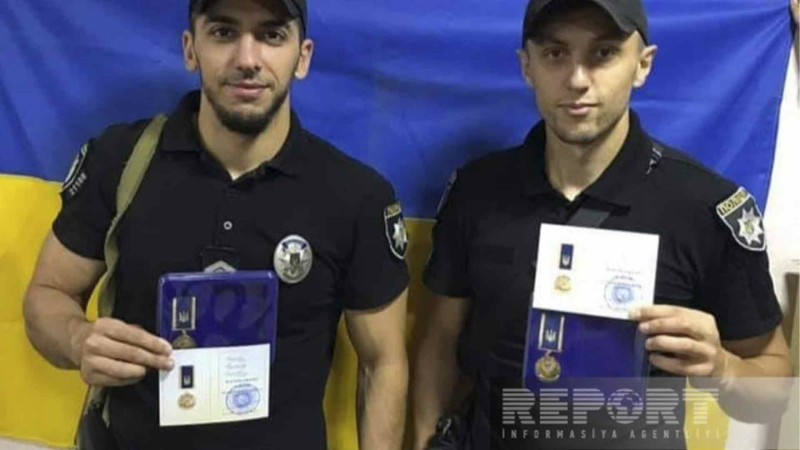 Ukrayna vətəndaşı olan azərbaycanlı polislər raket zərbəsi nəticəsində xəsarət alıblar