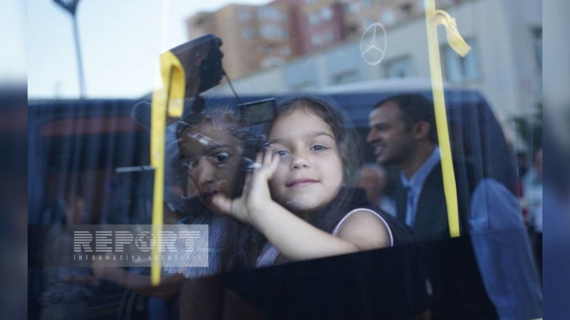 Füzuli şəhərinə növbəti köç karvanı yola salınıb