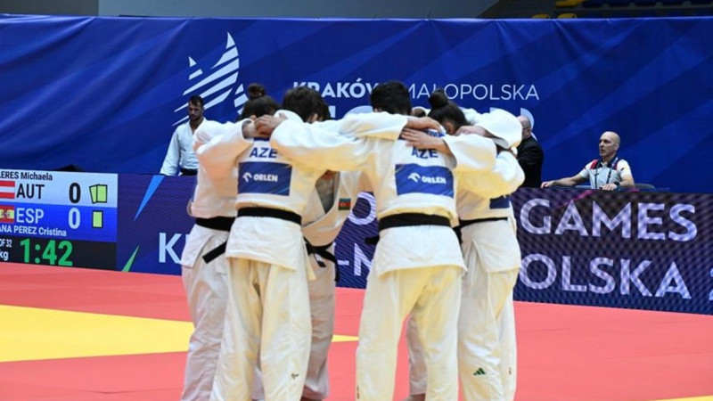 Azərbaycan cüdo millisi Universiadada bürünc medal qazanıb
