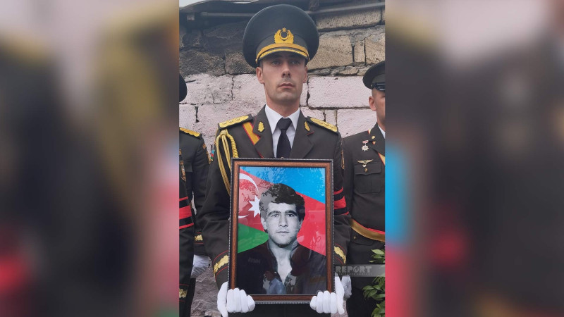 Daşaltı şəhidi 31 il sonra Xaçmazda dəfn edilib