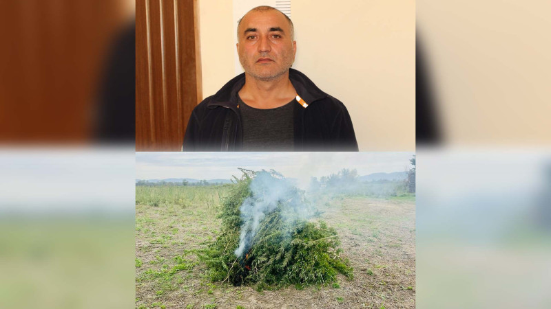 Oğuzda keçmiş məhkum narkotik satışına görə saxlanılıb