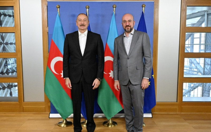 Şarl Mişel Yevlaxda keçiriləcək görüşü də müsbət dəyərləndirib