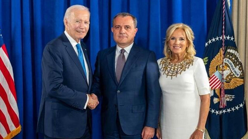 Ceyhun Bayramov Baydenlə görüşüb