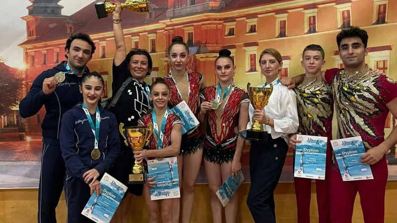 Gimnastika üzrə Azərbaycan yığması beynəlxalq turnirin qalibi olub