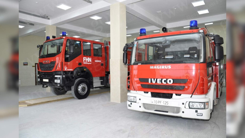 FHN: ötən sutka 11 yanğına çıxış olub, 9 nəfər xilas edilib