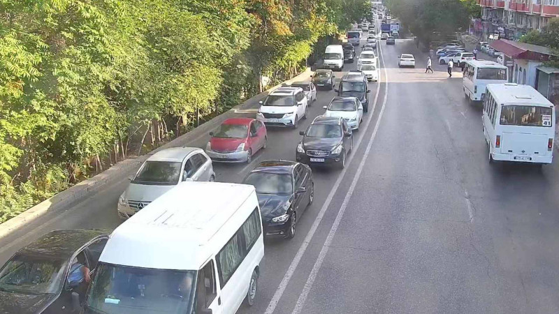 Bakıda sentyabrın ilk günü tıxac olan yollar - SİYAHI