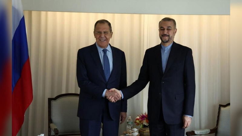 Lavrov və Əmir-Abdullahian Cənubi Qafqazdakı vəziyyəti müzakirə ediblər