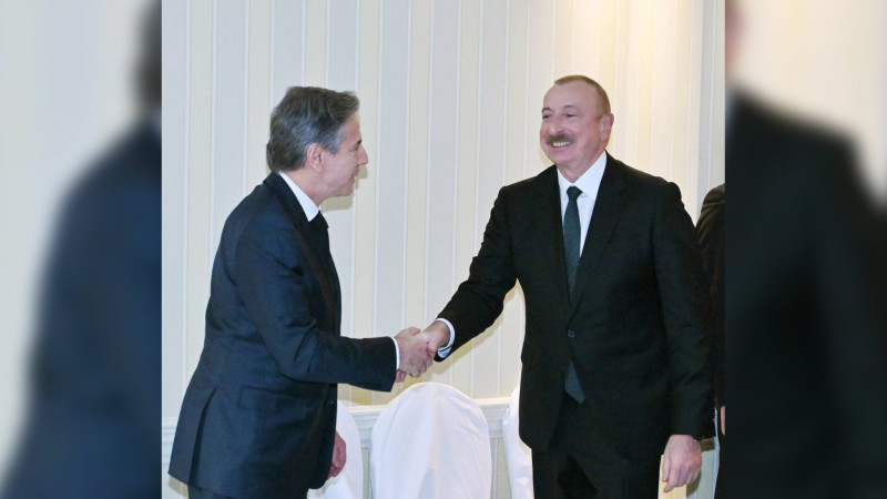 İlham Əliyev və Blinkenin telefon danışığı baş tutub