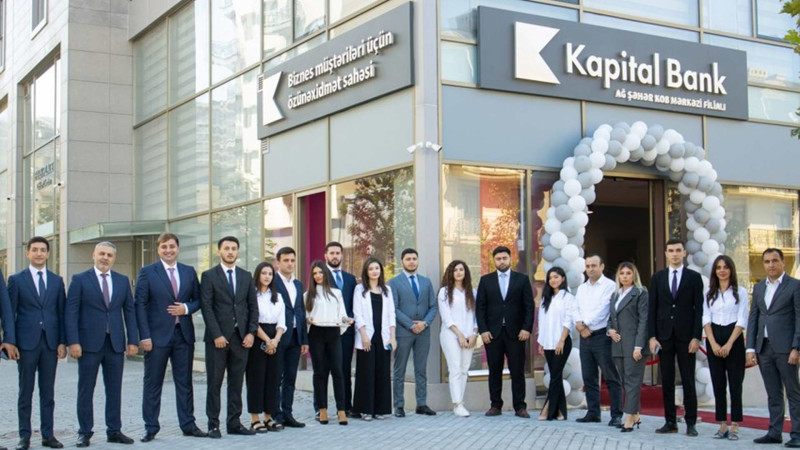 “Kapital Bank” “Ağ şəhər KOB Mərkəzi” filialını istifadəyə verib